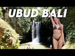 BALI TRAVEL VLOG 🌴 best things to do in UBUD, waterfalls, jungle safari, spa days & best restaurants