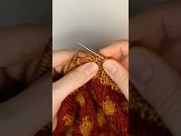 How to Bind Off in Pattern for 2x2 Rib #knitting #bindoff #2x2rib