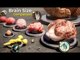 Size Comparison: Animals , Monster, Dinosaurs, Fictional  Brains