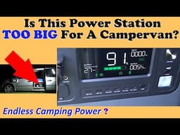 MONSTER SIZED? 2408wh Portable Power Station 2400 Watts (Aferiy P210) Quality Review Camper Van Life