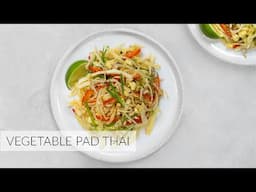 Vegetable PAD THAI with Homemade Sauce