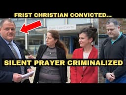 BREAKING...First Christian Convicted of SILENT PRAYER