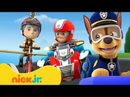 PAW Patrol Bike Rescues and Adventures! 🚲 10 Minutes | Nick Jr.