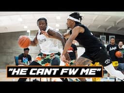 The MOST FEARED HOOPER ON YOUTUBE vs D1 Leading Scorer Gets SPICY! | Zae vs Byrd 1v1