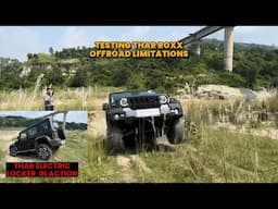 First Extreme Offroad with Thar Roxx 😍| Solid Axle Vs Thar Roxx ❤️