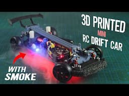 Build a 3D Printed Arduino RC Drift Car with Smoke Effect!