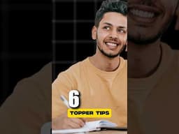 6 Topper study tips 😎 |நீங்களும் First Rank எடுக்கலாம் #studytipstamil #studymotivation