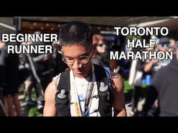 my first half marathon vlog (TCS Toronto Waterfront Marathon 2024)