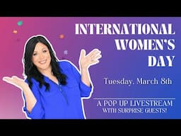 Celebrating International Women's Day | LIVE with Jillian and Friends