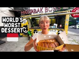 First Time Eating MARTABAK in Jakarta 🇮🇩 Heart Attack Street Food Indonesia