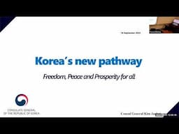 Lecture of Opportunity - South Korean Foreign Policy: Becoming a Global Pivotal State