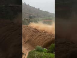 Massive Dam Releases Pressure