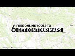 Where to Find Free Contour Maps Online