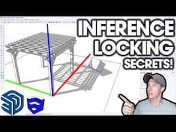 SketchUp Inference Tips EVERYONE Should Know! (You NEED These)