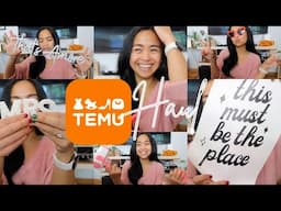 63 Items for $126 TEMU Haul | Camille