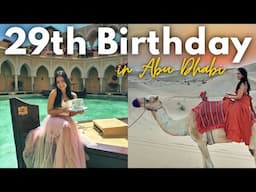 29th Birthday in Abu Dhabi with Amma | The Birthday Vlog | Ahaana Krishna