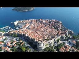 2nd Old Town Dubrovnik BY DRONE!  Great Arial View!  - Dubrovnik Croatia - ECTV