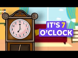 TIME IN ENGLISH FOR KIDS: How to read a clock