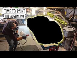 It's Time To Paint The Austin J40! But What Colour?!