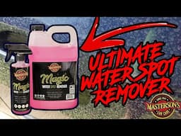 Water Spot Remover For Cars & Trucks - Removes Hard Water Stains Instantly