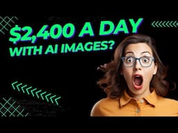 Make $2,400 A Day Doing THIS with Midjourney AI Image Generator