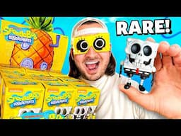 Opening SpongeBob SkullPants Mystery Figures! (Rare Skull SpongeBob!)