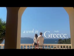 journal entries from summer  | a week in corfu