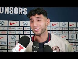 Ricardo Pepi Post-Match Interview | USMNT vs. Jamaica | November 18, 2024