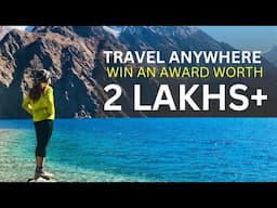 SOLO TRAVEL AWARD | Win 2 LAKHS+ in cash and kind | Two travellers (Male and Female)