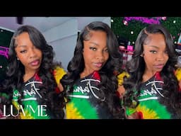 24 INCH BODYWAVE WIG INSTALL WITH CURLS IN UNDER 10 MINUTES!  *BLACK FRIDAY SALE * |LUVME HAIR