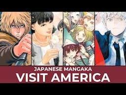 4 PRO Japanese Manga Artists Coming To America | Kodansha House Pop-Up Event