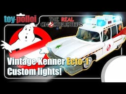 Turning a Vintage Real Ghostbusters Kenner Junk Ecto-1 into amazing custom with lights - Toy Polloi