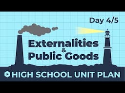 Day 4 | Common Resources | Externalities & Public Goods Unit Plan Walkthrough