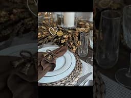 Holiday Tablescapes / Affordable Thanksgiving and Christmas Table Decorating