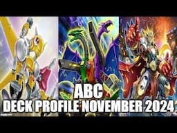 ABC DECK PROFILE (NOVEMBER 2024) YU-GI-OH!