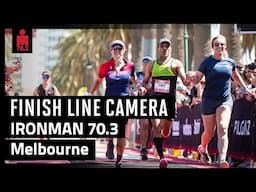 2024 Qatar Airways IRONMAN 70.3 Melbourne | Finish Line Camera