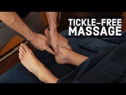 How to work with ticklish massage clients