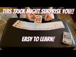 Tricky Challenge - EASY And DECEPTIVE Card Trick Performance/Tutorial