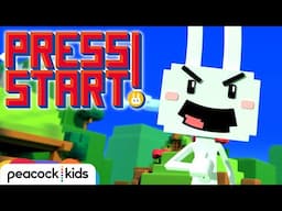 NEW SERIES | Getting Pulled into a VIDEO GAME in the First Episode of PRESS START!