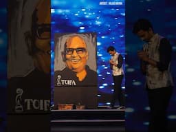 Live Art Tribute to Late Satish Kaushik Ji - TOIFA OTT awards 2023 Voice : Anupam Kher