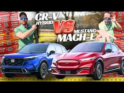 2024 CR-V Hybrid vs Mach-E: Does HYBRID or ELECTRIC Win Your CASH??