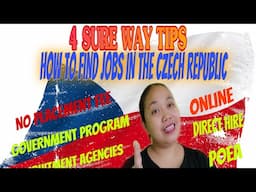 4 WAYS HOW TO FIND JOB IN THE REPUBLIC 2021