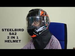 Steelbird SA2 2 in 1 Helmet unboxing | Steelbird Helmets