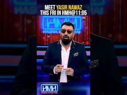 Meet Yasir Nawaz in Hasna Mana Hai with Tabish Hashmi This Friday @11:05PM Only on Geo News