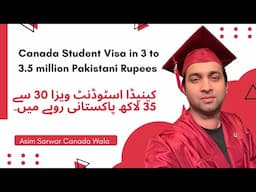 “Canada Study Visa in Just 3 to 3.5 Million PKR – Affordable Opportunity!”