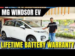 Lifetime Battery Warrantyയോടെ MG Windsor EV 😍 | ഇനി ബാറ്ററി വിലയെപ്പറ്റി പേടി വേണ്ട !!