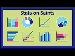 Stunning Stats on Saints - Evidences