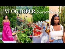 ANOTHER VLOGTOBER: Plant Shopping Again, Impromptu Shopping, A Girls Picnic and Unboxing