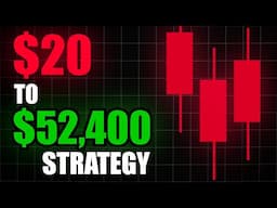 Testing $20 To $52,400 Strategy 1000 TIMES - Fastest Way To Grow Small Trading Account