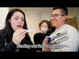 Finding Out I'm Pregnant *SHOCKED*